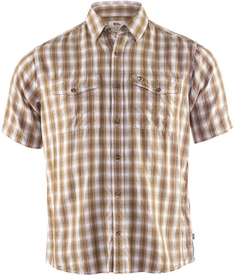 Abisko Cool SS Shirt - Mens - Dark Sand 1