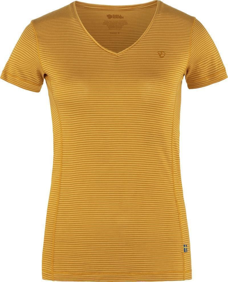 Abisko Cool T-Shirt - Womens - mustard yellow 1