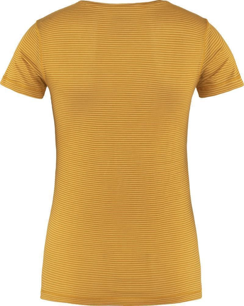 Abisko Cool T-Shirt - Womens - mustard yellow 1