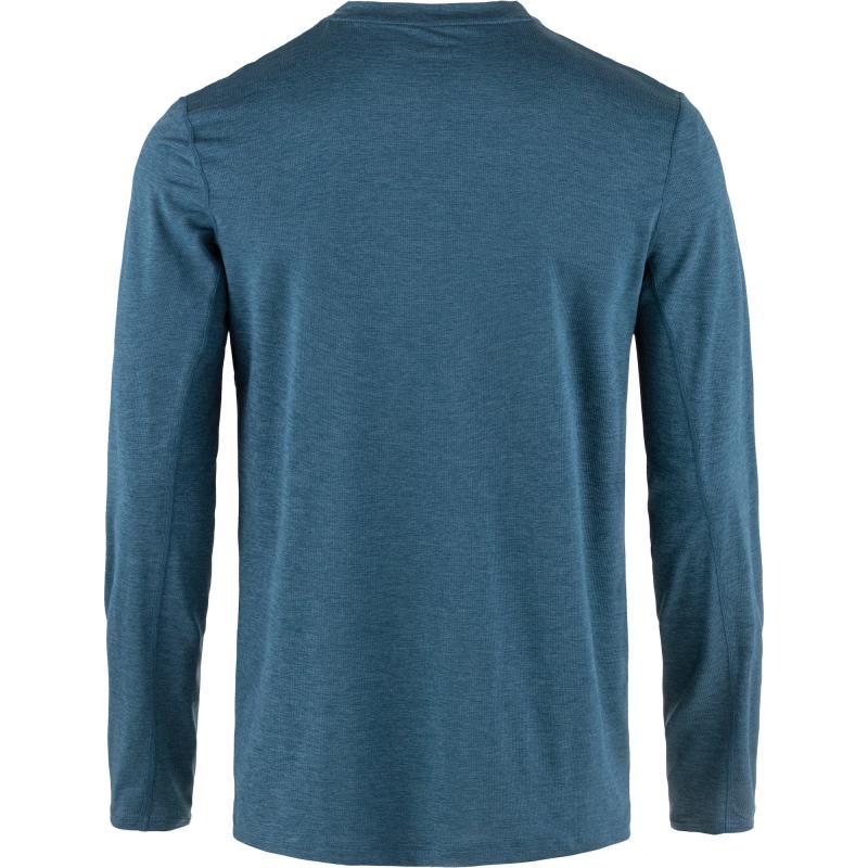 Abisko Day Hike LS T-Shirt - Mens - indigo blue 1