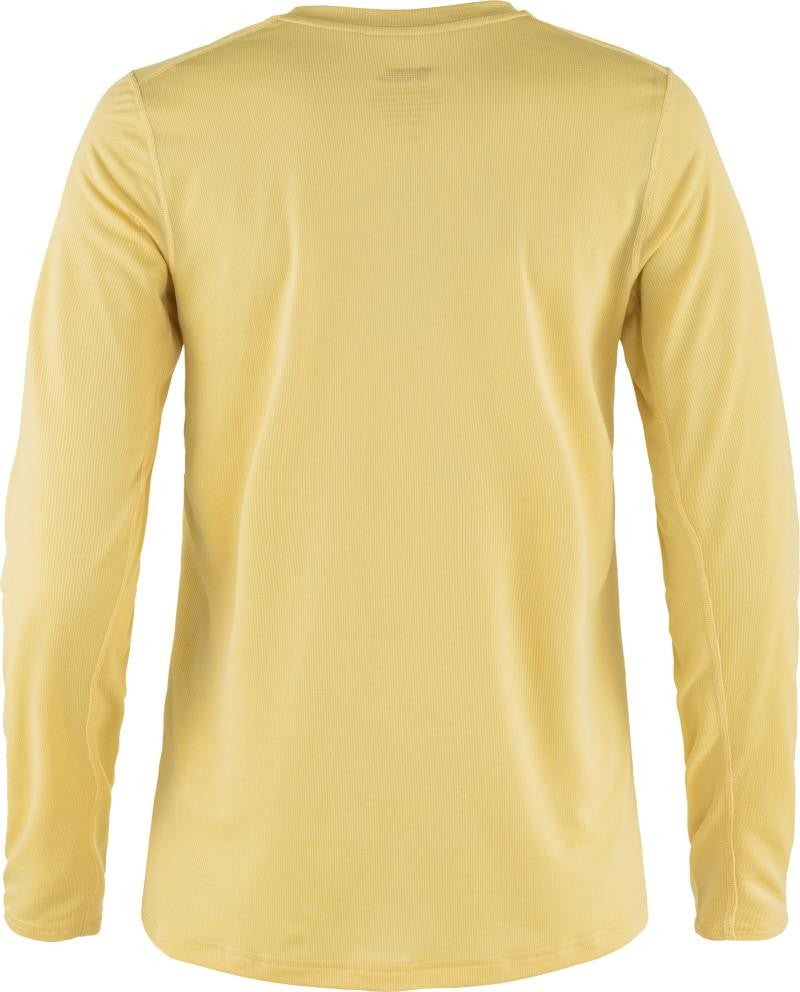 Abisko Day Hike LS T-Shirt - Womens - mais yellow 1