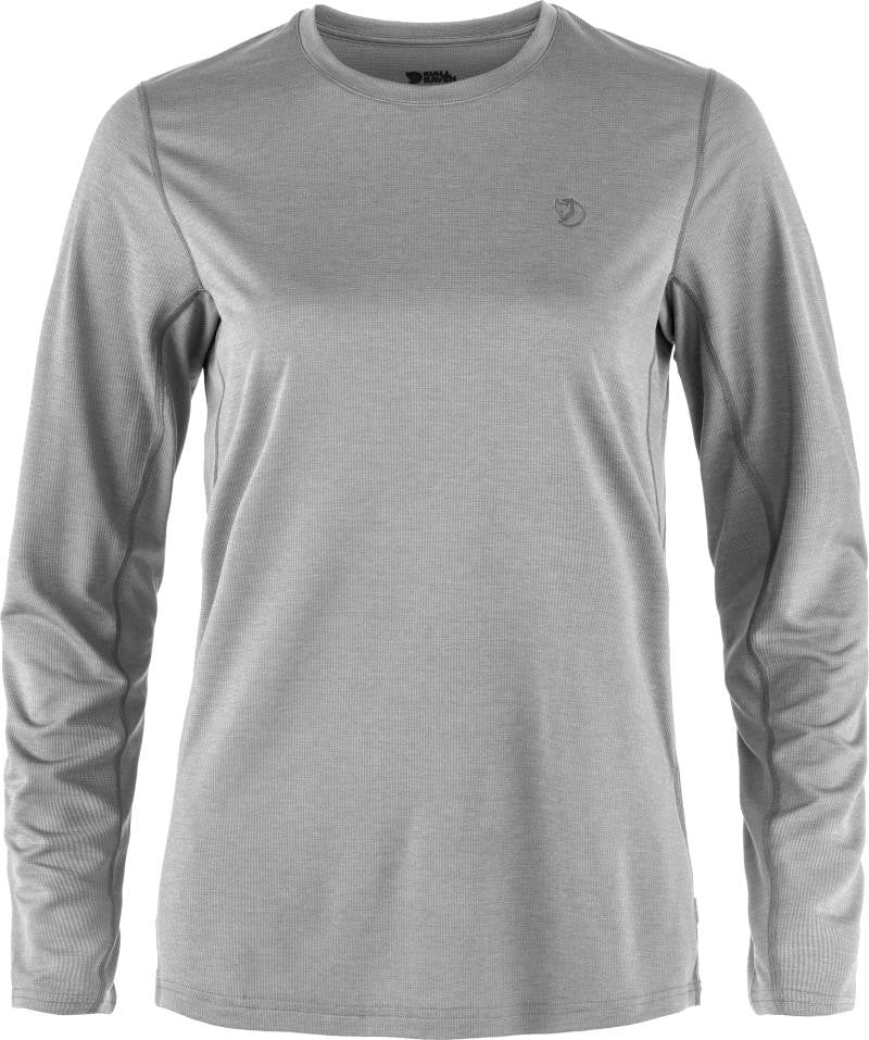 Abisko Day Hike LS T-Shirt - Womens - shark grey 1