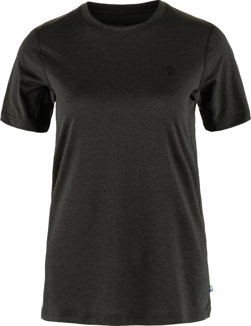Abisko Day Hike SS T-Shirt - Womens - black 1