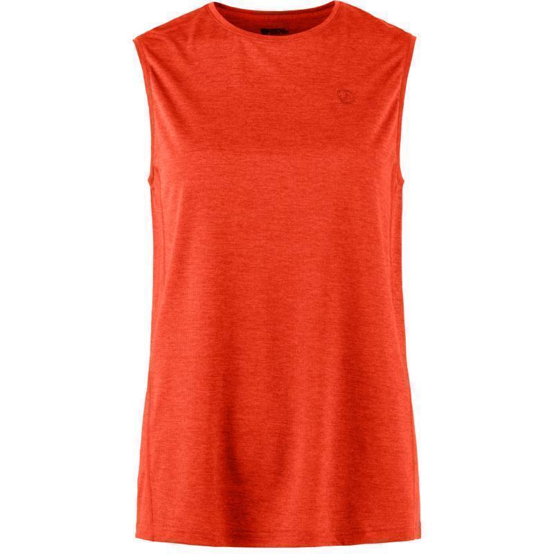 Abisko Day Hike Tank Top - Womens - Flame Orange 1