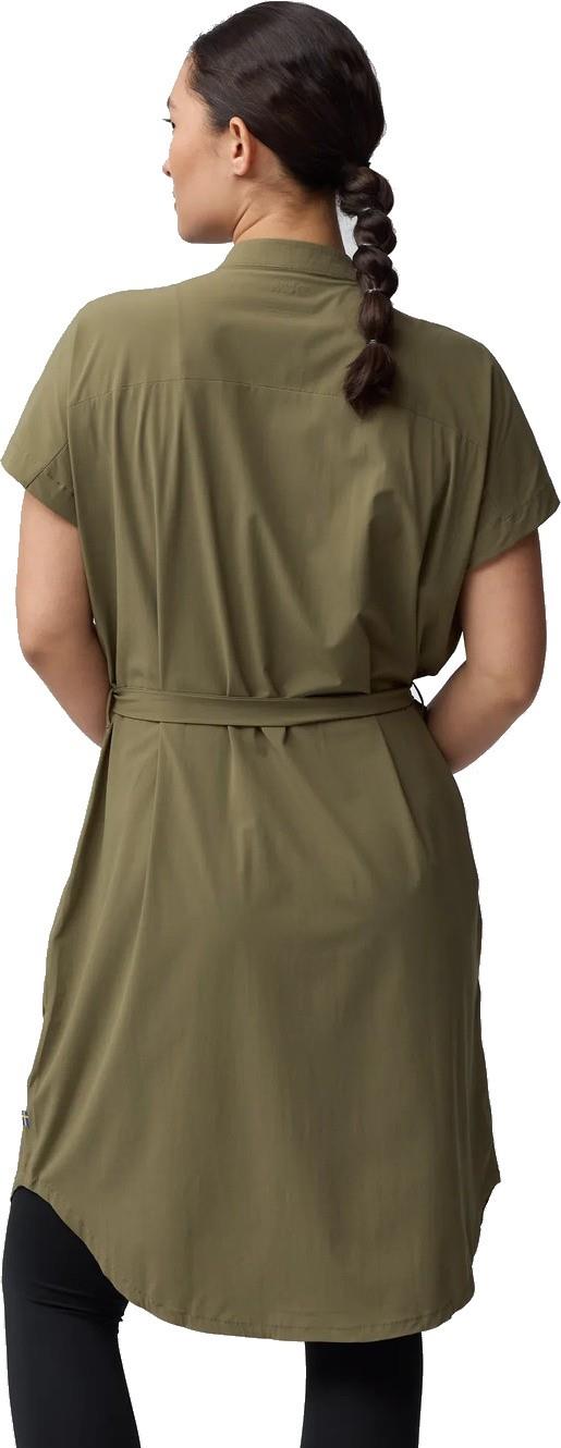 Abisko Fjall Dress - green 1