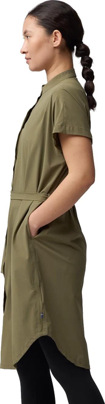 Abisko Fjall Dress - green 1
