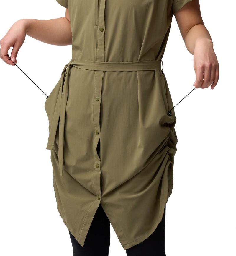 Abisko Fjall Dress - green 1