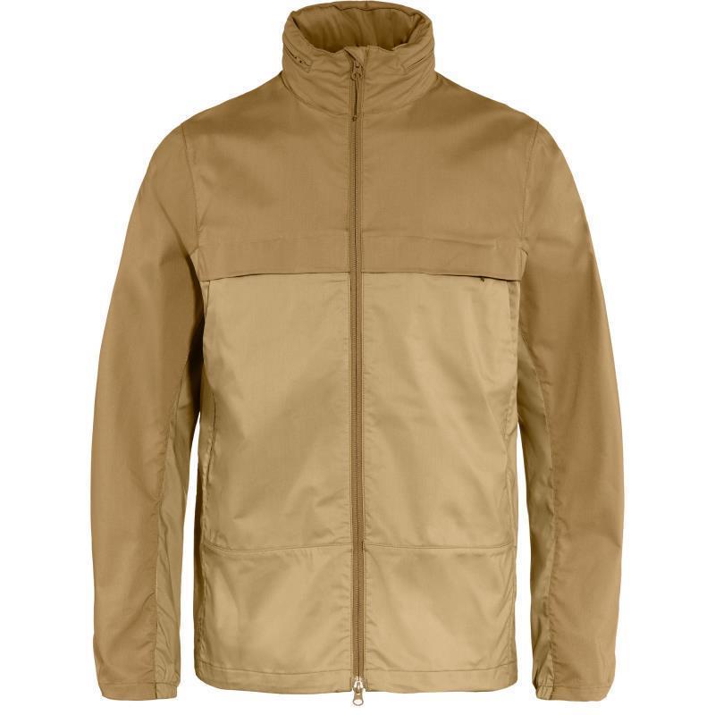 Abisko Hike Jacket - Mens - Dune Beige / Buckwheat Brown 1