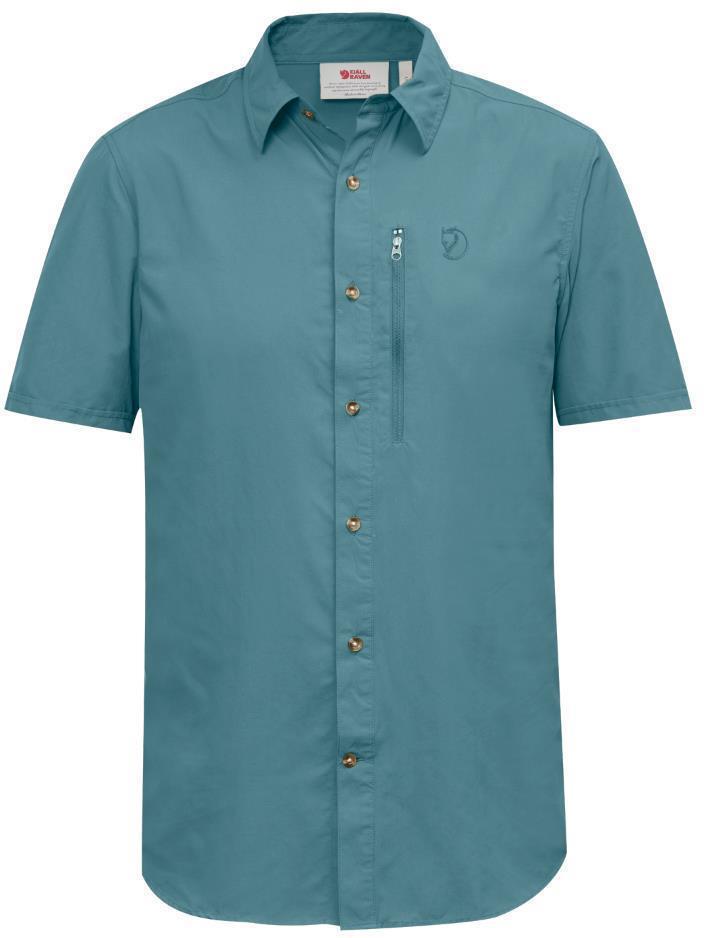Abisko Hike SS Shirt - Solid - Mens - Lagoon 1