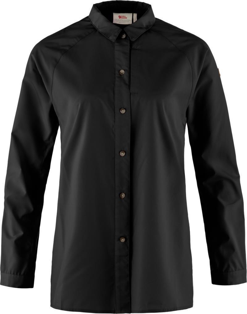 Abisko Hike Shirt - Womens - Black 1