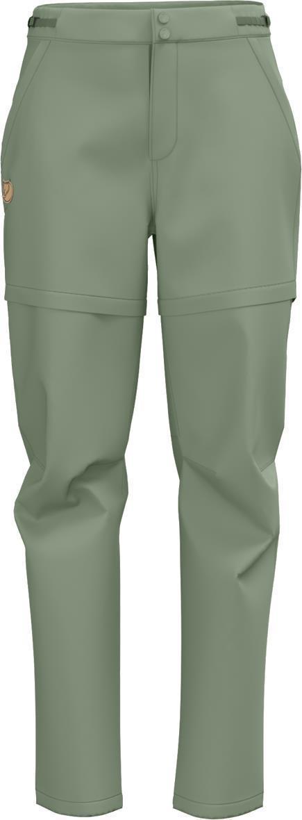 Abisko Hike Zip-Off Trousers, Reg - Womens - Patina Green 1