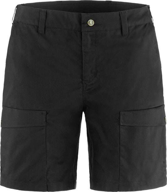 Abisko Hybrid Trail Shorts - Womens - black 1