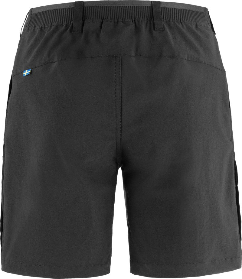 Abisko Hybrid Trail Shorts - Womens - black 1