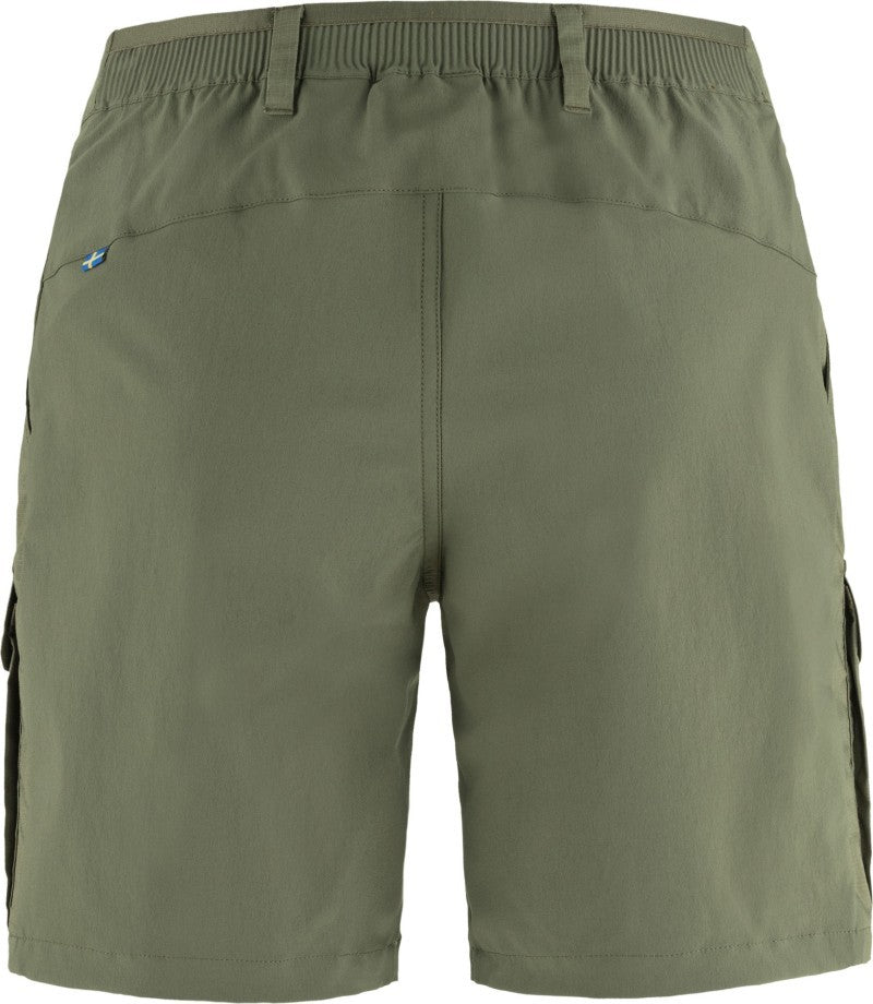 Abisko Hybrid Trail Shorts - Womens - laurel green 1