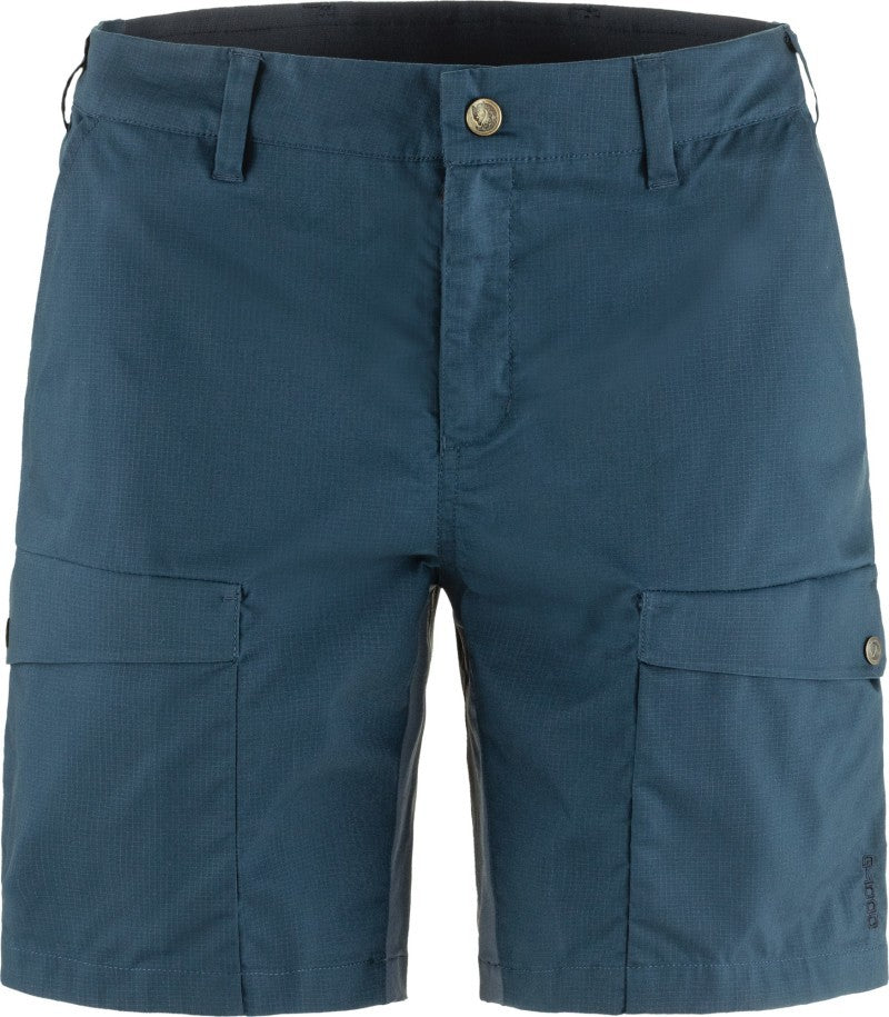 Abisko Hybrid Trail Shorts - Womens - navy 1