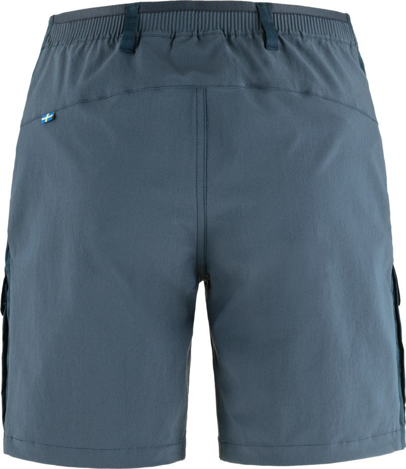 Abisko Hybrid Trail Shorts - Womens - navy 1