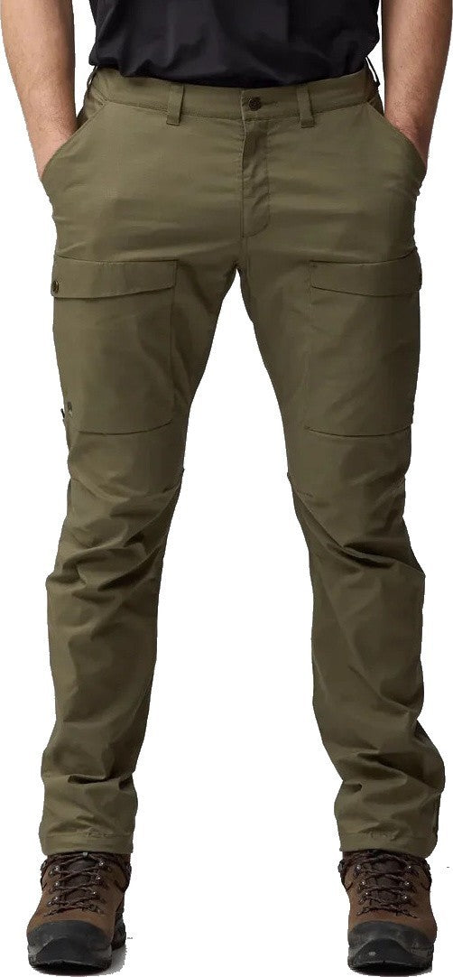 Abisko Hybrid Trail Trousers, Reg - Mens - laurel green 1