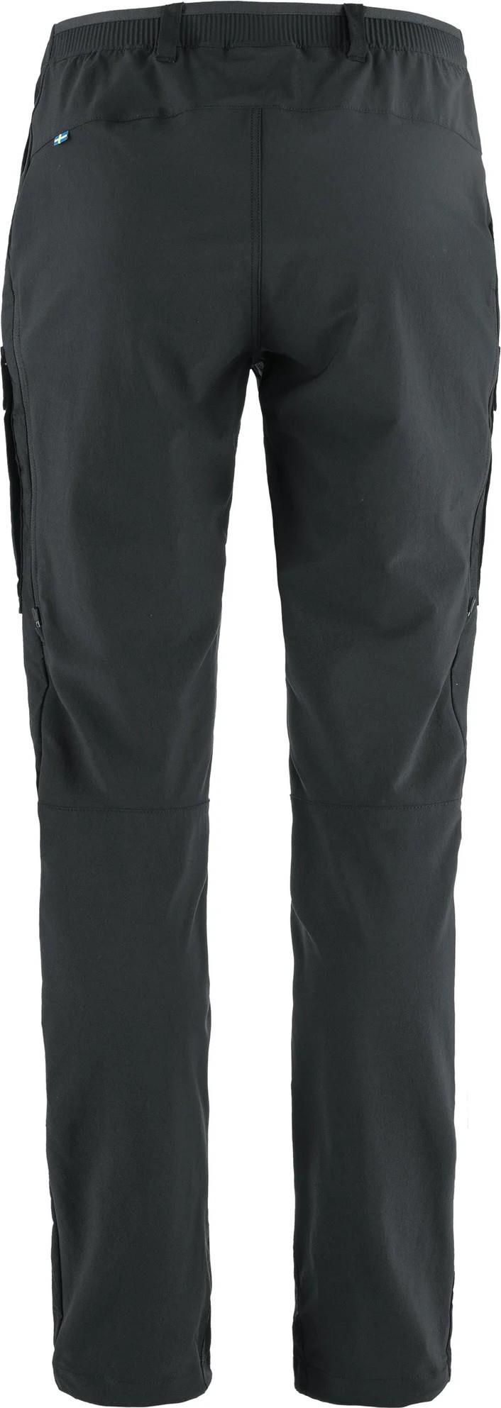Abisko Hybrid Trail Trousers, Short - Womens - black 1