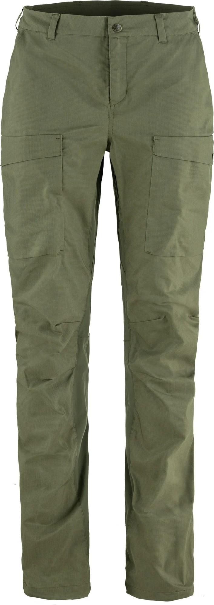Abisko Hybrid Trail Trousers, Short - Womens - laurel green 1