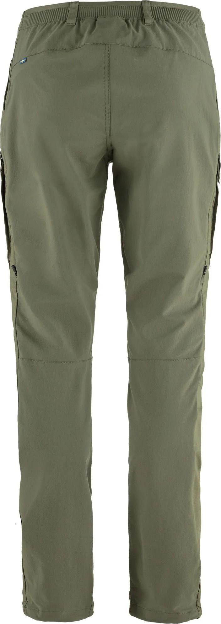 Abisko Hybrid Trail Trousers, Short - Womens - laurel green 1
