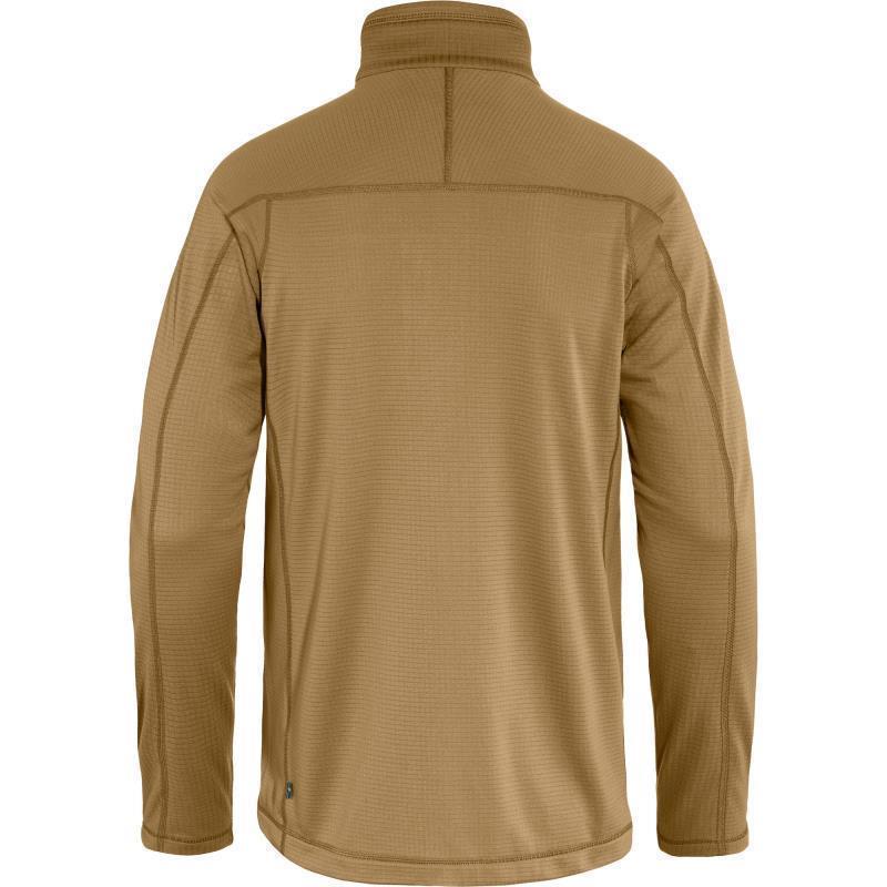 Abisko Lite Fleece Half Zip - Mens - Buckwheat Brown 2