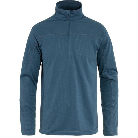 Abisko Lite Fleece Half Zip - Mens - Indigo Blue 1