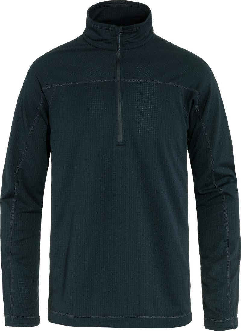 Abisko Lite Fleece Half Zip - Mens - dark navy 1