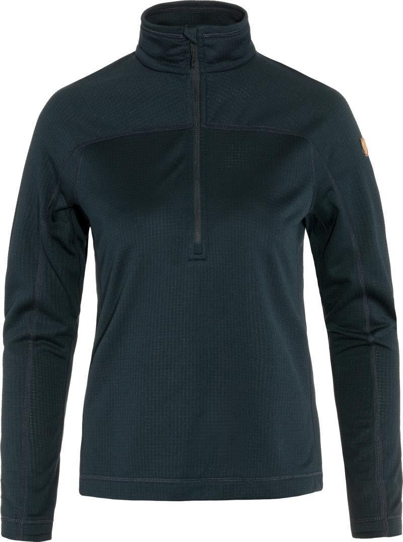 Abisko Lite Fleece Half Zip - Womens - dark navy 1