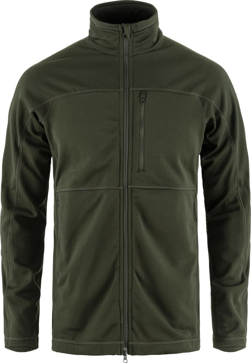 Abisko Lite Fleece Jacket - Mens - deep forest 1