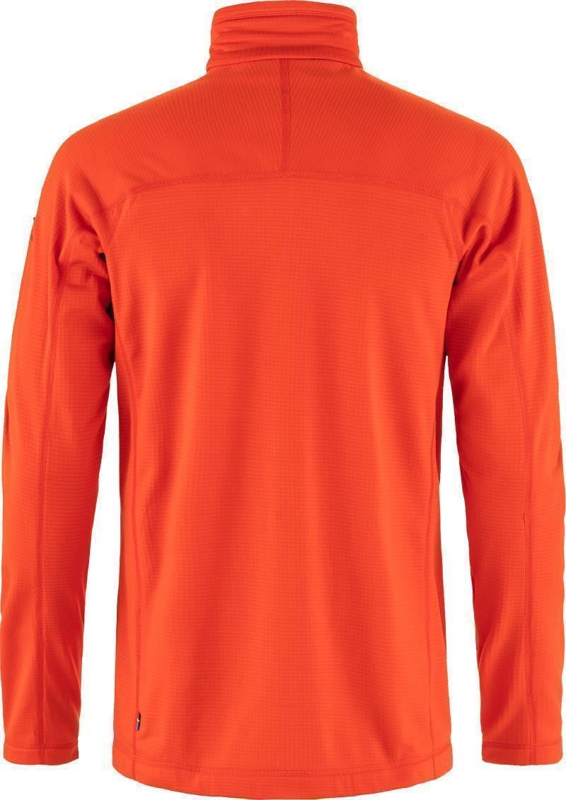 Abisko Lite Fleece Jacket - Mens - flame orange 1