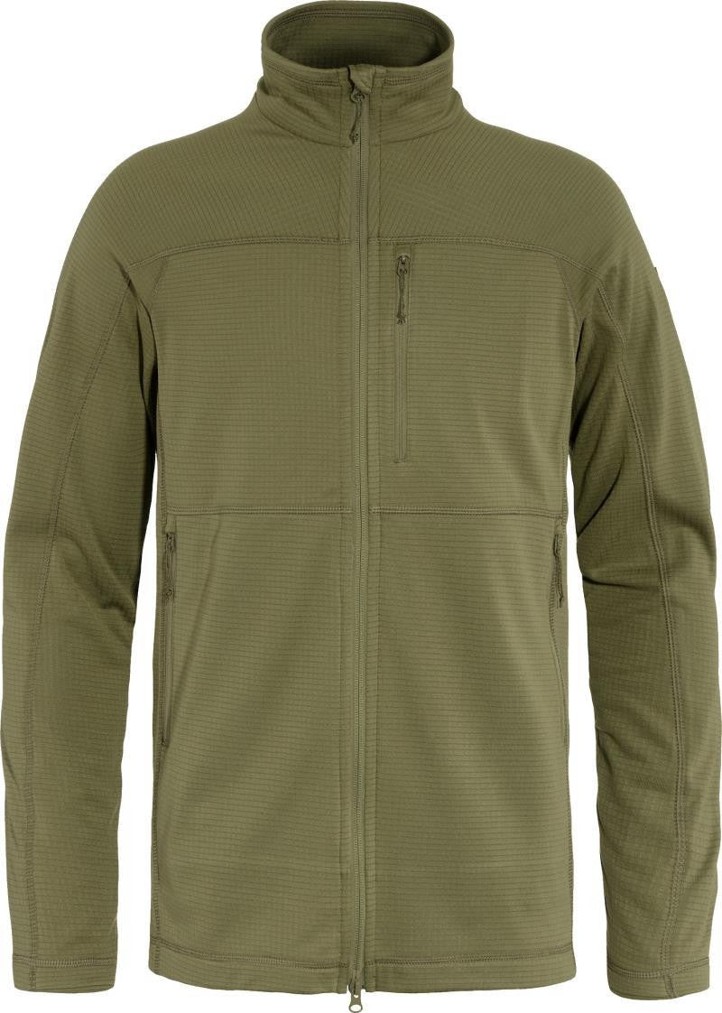 Abisko Lite Fleece Jacket - Mens - green 1