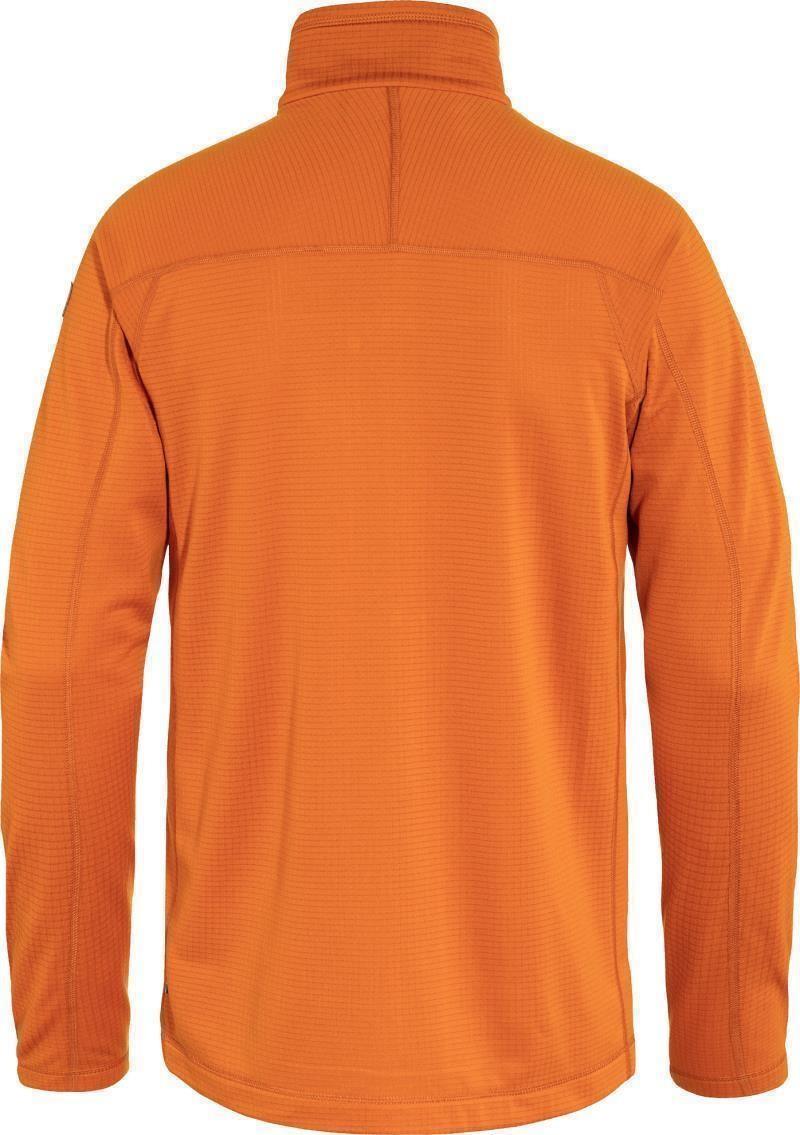 Abisko Lite Fleece Jacket - Mens - sunset orange 1