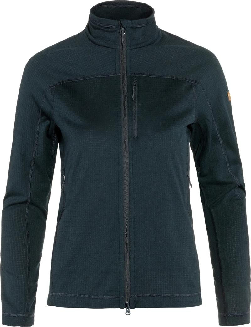 Abisko Lite Fleece Jacket - Womens - dark navy 1
