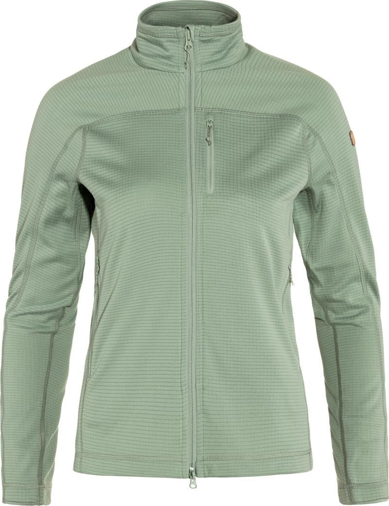 Abisko Lite Fleece Jacket - Womens - misty green 1