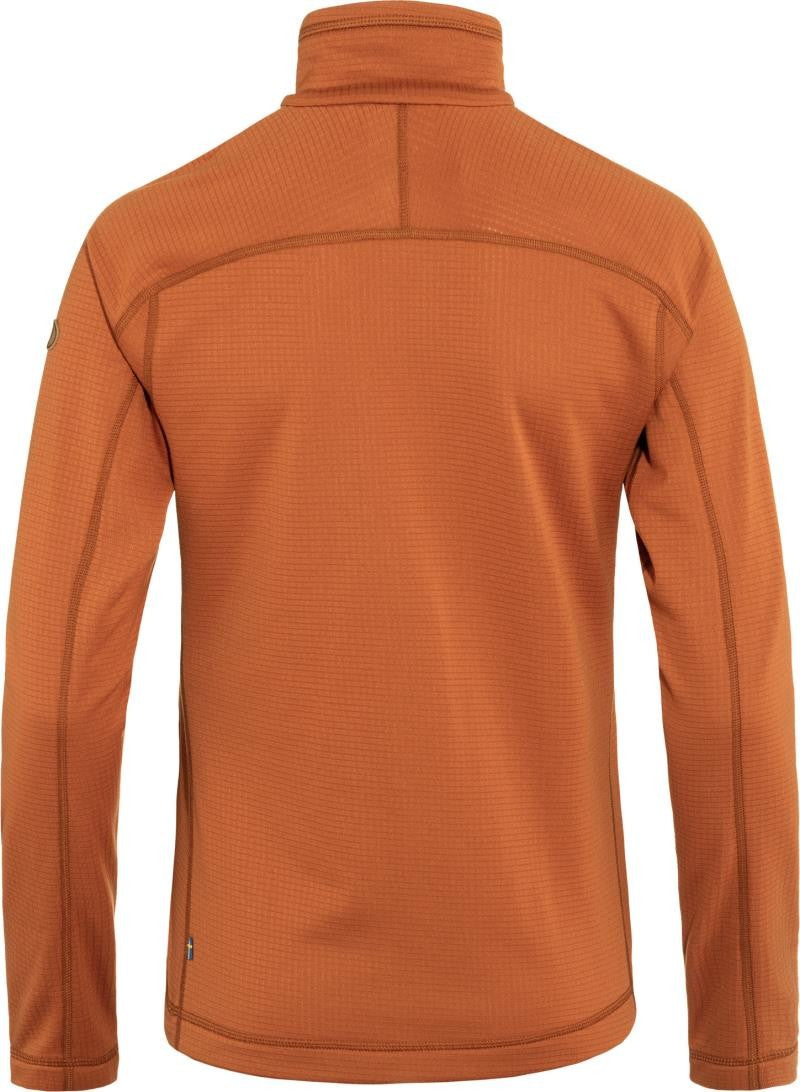 Abisko Lite Fleece Jacket - Womens - terracotta brown 1