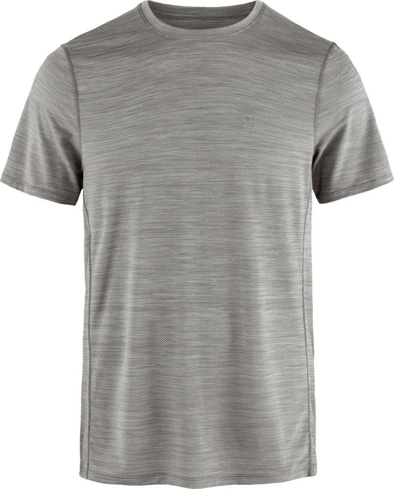 Abisko Lite SS T-Shirt  - Mens - grey / melange 1