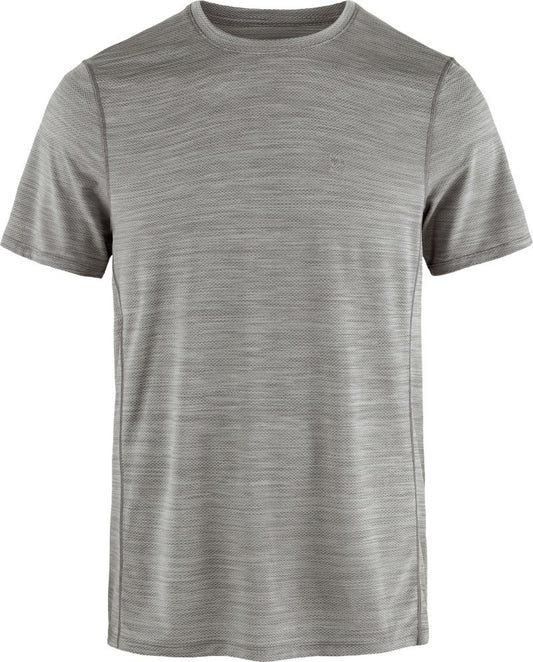 Abisko Lite SS T-Shirt  - Mens - grey / melange 1