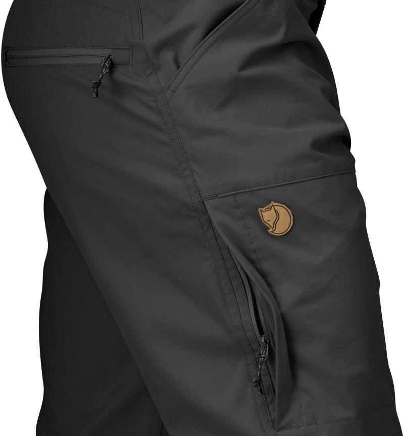 Abisko Lite Shorts - Mens - dark grey 1