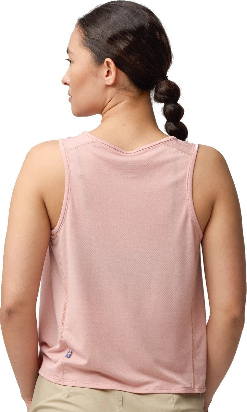 Abisko Lite Tank - Womens - chalk rose 1