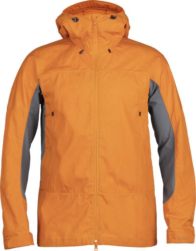 Abisko Lite Trekking Jacket - Mens - Ember Orange / Super Grey 1