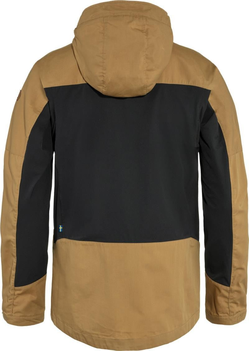Abisko Lite Trekking Jacket - Mens - buckwheat brown / dark grey 1