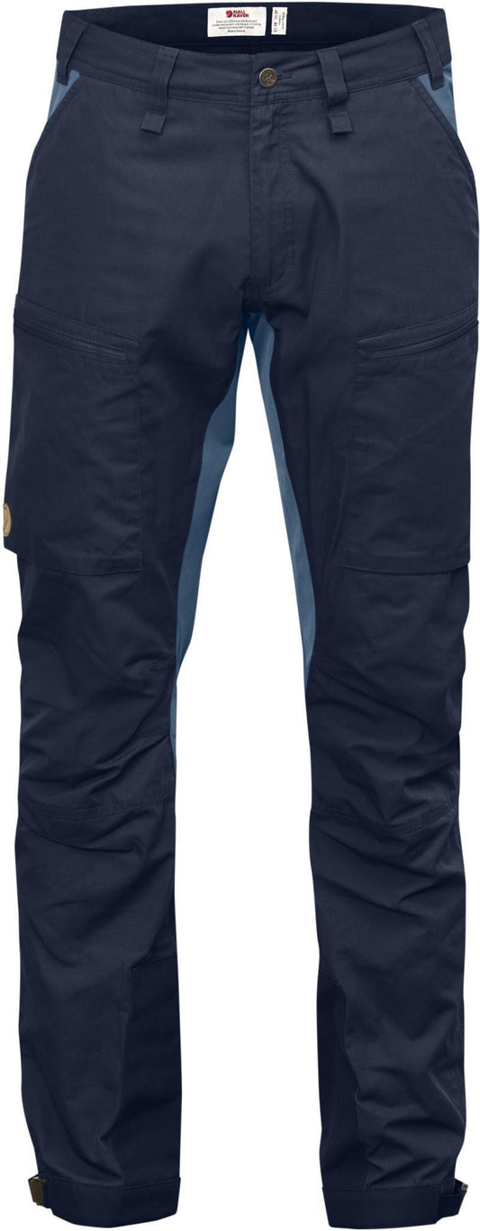 Abisko Lite Trekking Trousers, Reg - Mens - Dark Navy / Uncle Blue 1