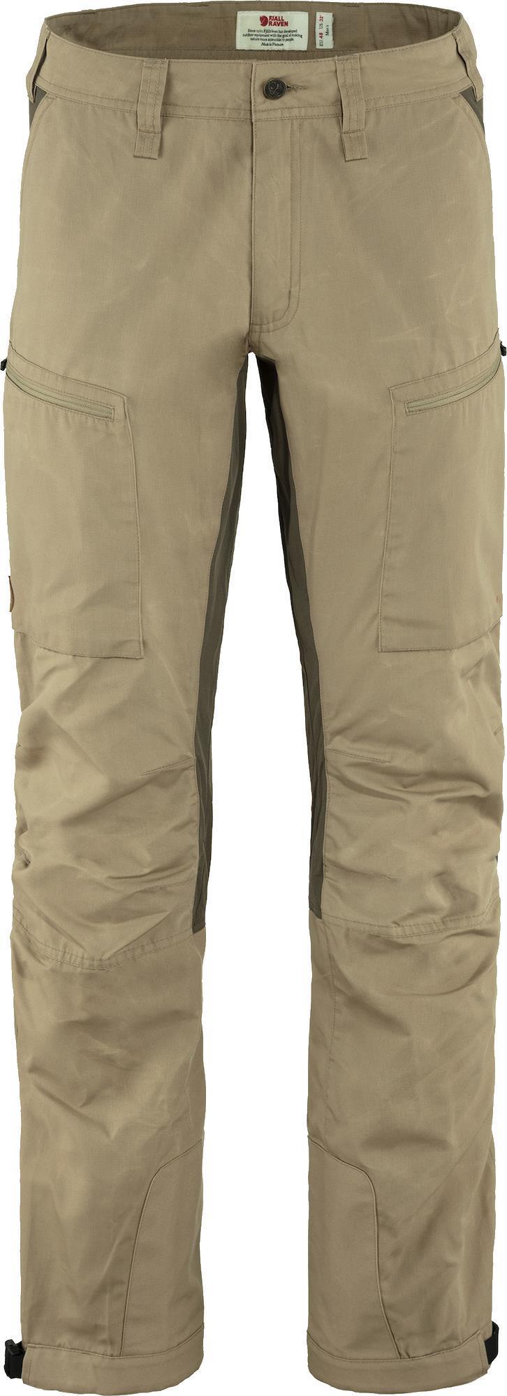 Abisko Lite Trekking Trousers, Reg - Mens - sand 1
