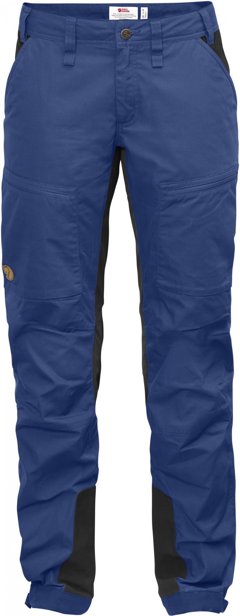 Abisko Lite Trekking Trousers, Reg - Womens - Deep Blue / Dark Grey 1