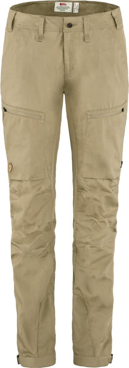 Abisko Lite Trekking Trousers, Reg - Womens - Fossil 1
