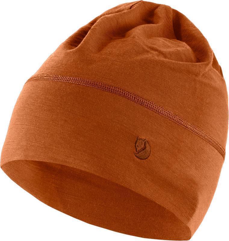 Abisko Lite Wool Beanie - Sunset Orange 1