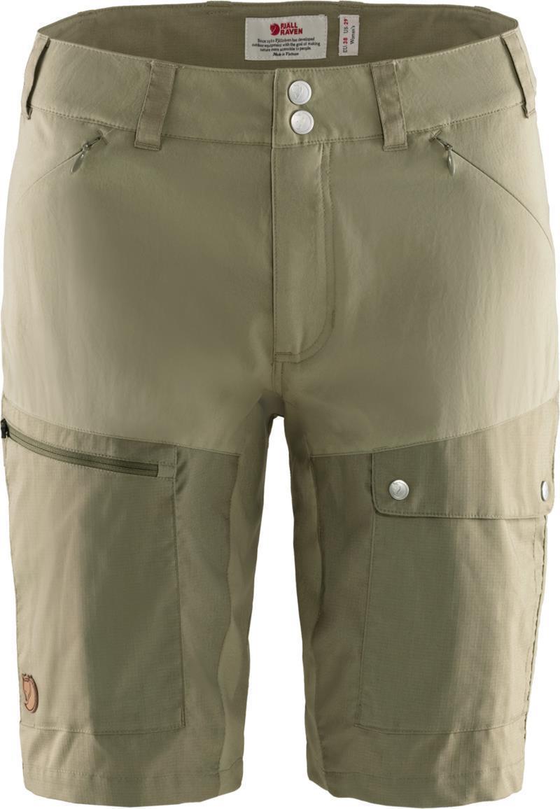 Abisko Midsummer Shorts - Womens - Savanna / Light Olive 1