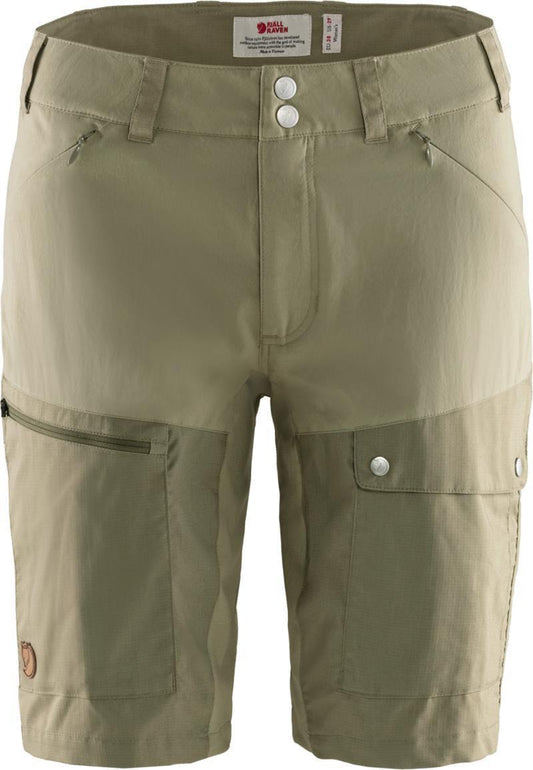 Abisko Midsummer Shorts - Womens - Savanna / Light Olive 1