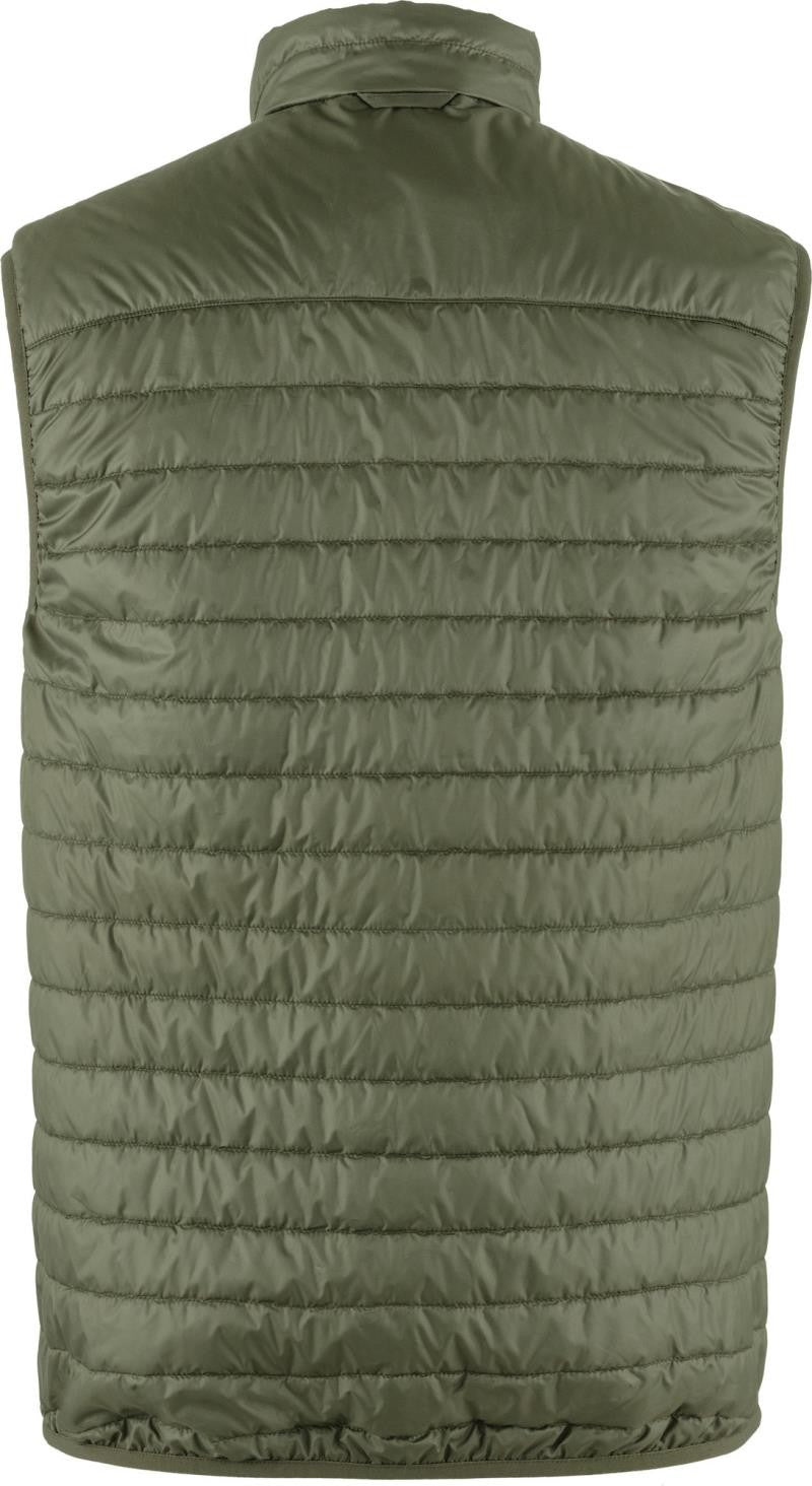 Abisko Padded Vest - Mens - laurel green 1