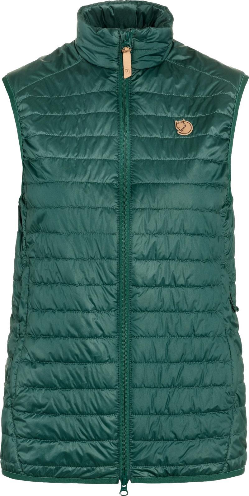 Abisko Padded Vest - Womens - Arctic Green 1